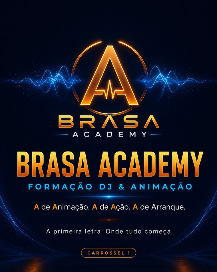Brasa Academy — Formação DJ e Animação por Guga Brasa